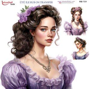 Ütü İle Rub On Transfer 30x30cm RB721