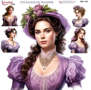 Ütü İle Rub On Transfer 30x30cm RB722