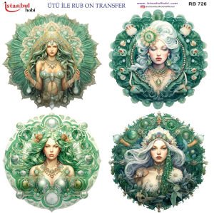 Ütü İle Rub On Transfer 30x30cm RB726