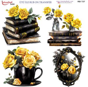Ütü İle Rub On Transfer 30x30cm RB727