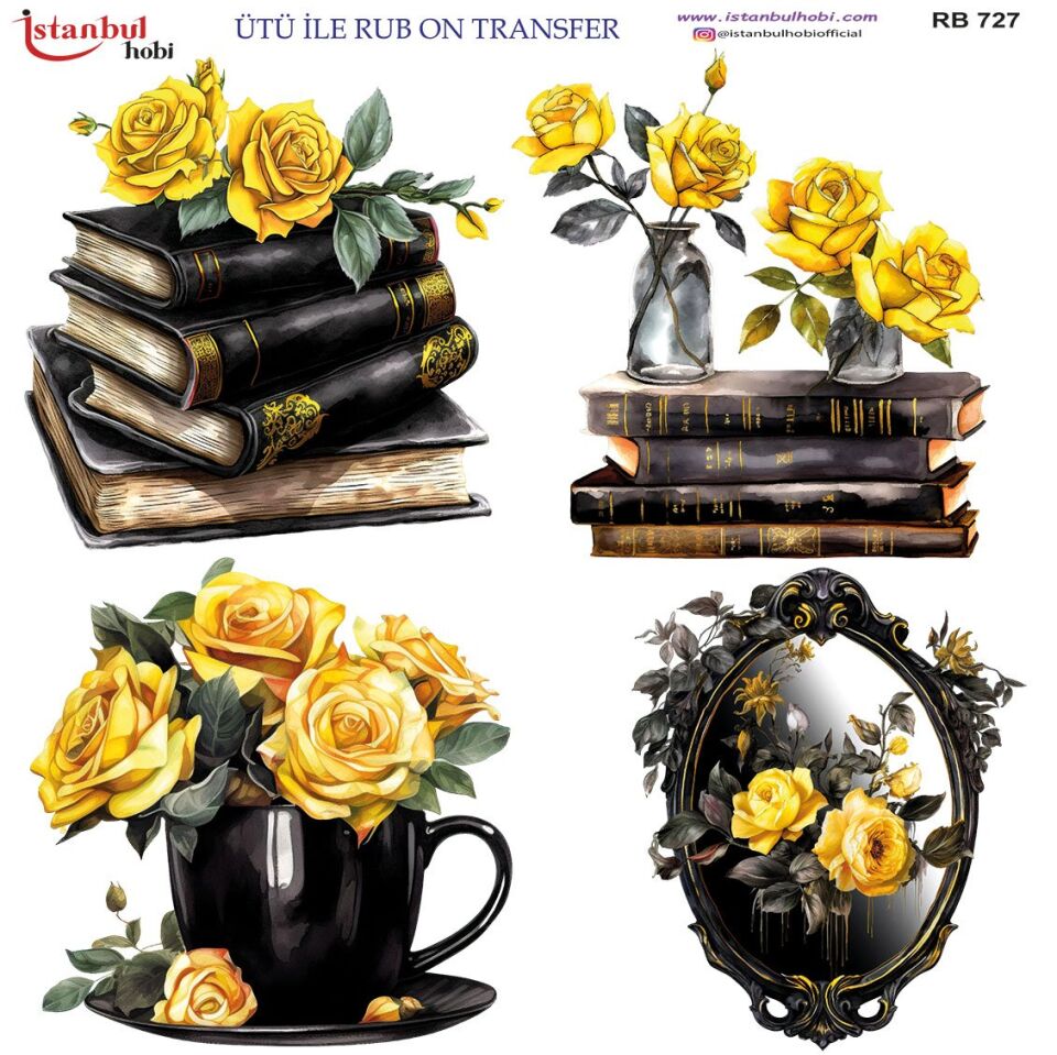Ütü İle Rub On Transfer 30x30cm RB727