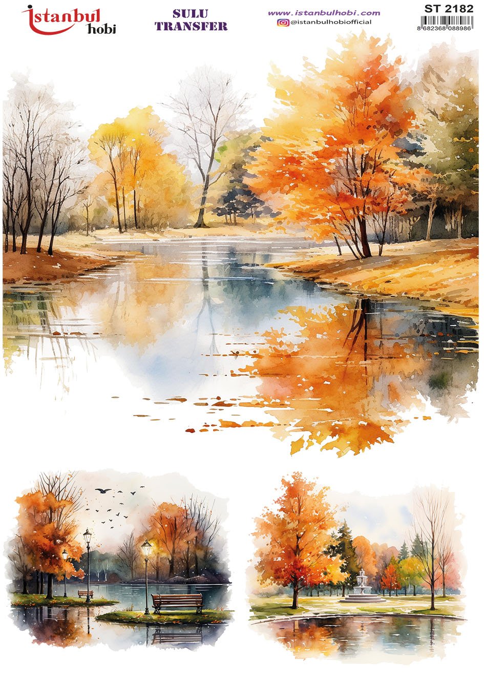 Sulu Transfer Kağıdı 25x35cm ST-2182