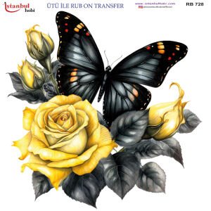 Ütü İle Rub On Transfer 30x30cm RB728