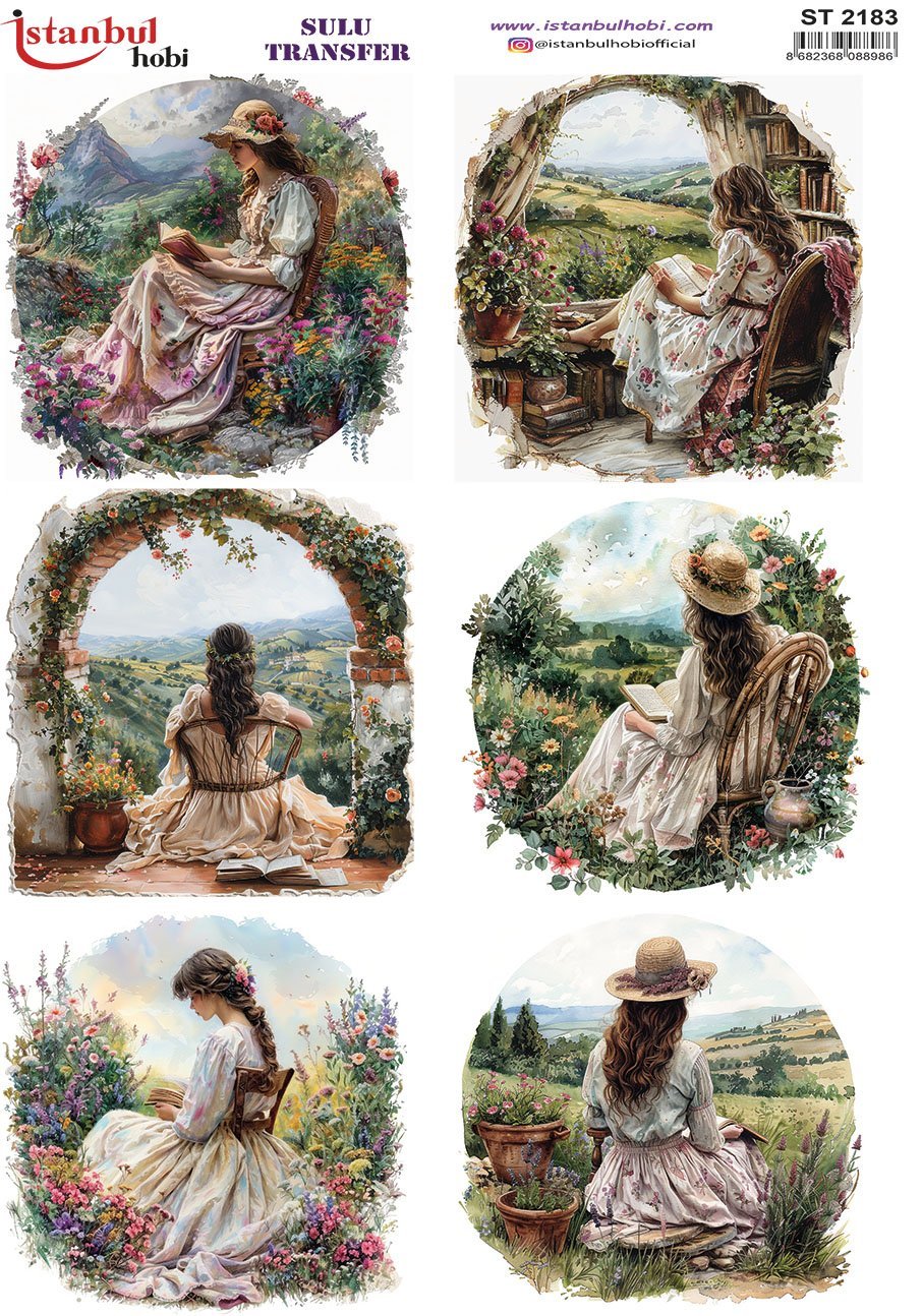 Sulu Transfer Kağıdı 25x35cm ST-2183