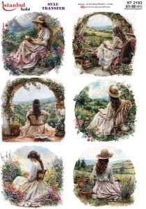 Sulu Transfer Kağıdı 25x35cm ST-2183