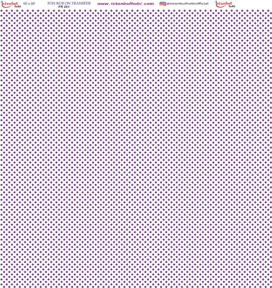 Fon Rub On Transfer 60x60cm FR251