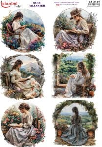 Sulu Transfer Kağıdı 25x35cm ST-2184