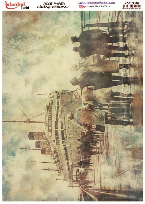 Pirinç Dekopaj Kağıdı 30x42cm PT-392