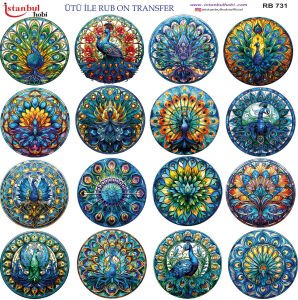 Ütü İle Rub On Transfer 30x30cm RB731