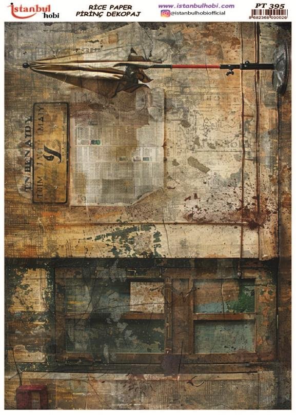 Pirinç Dekopaj Kağıdı 30x42cm PT-395