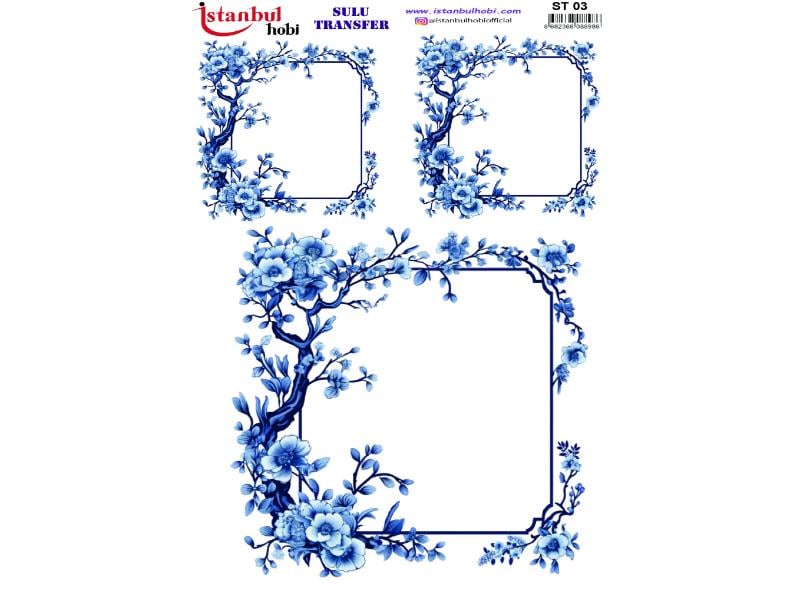 Sulu Transfer Kağıdı 25x35cm ST-003
