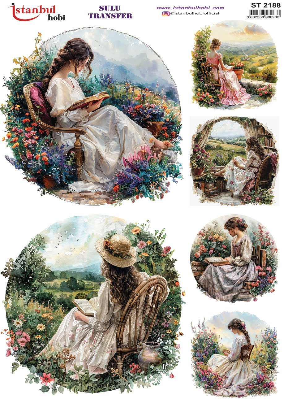 Sulu Transfer Kağıdı 25x35cm ST-2188