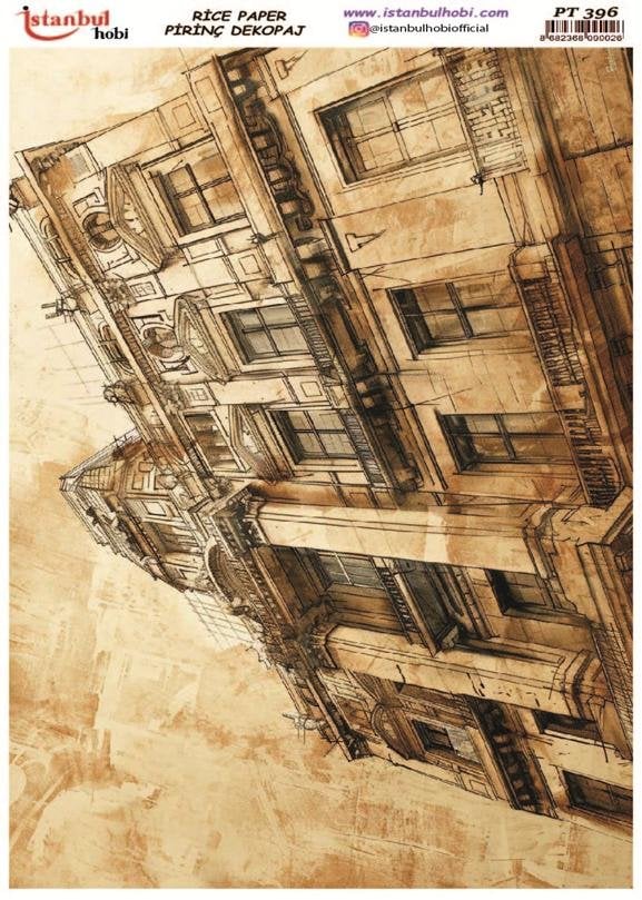 Pirinç Dekopaj Kağıdı 30x42cm PT-396
