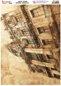 Pirinç Dekopaj Kağıdı 30x42cm PT-396