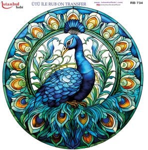 Ütü İle Rub On Transfer 30x30cm RB734