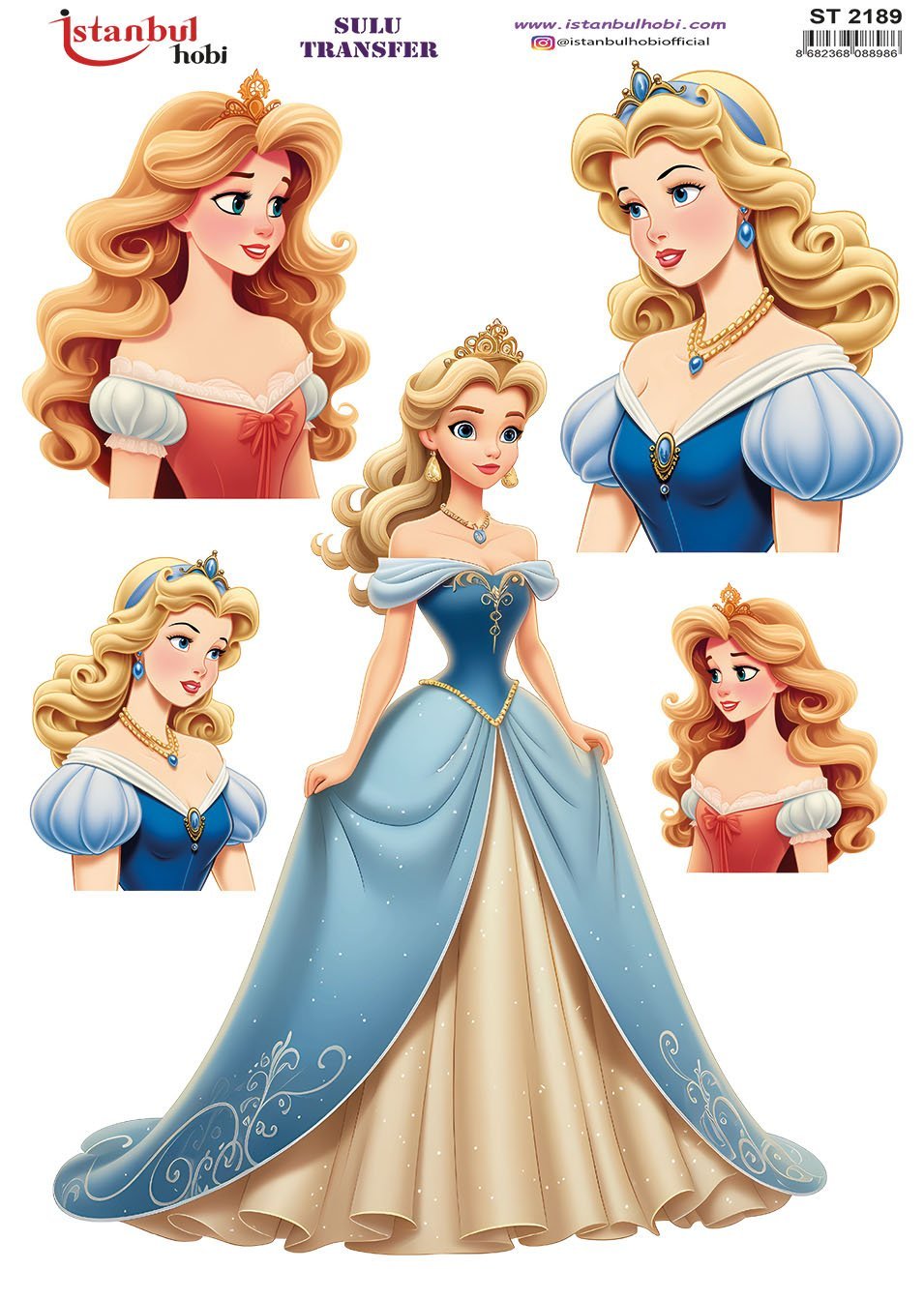 Sulu Transfer Kağıdı 25x35cm ST-2189