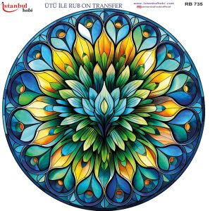 Ütü İle Rub On Transfer 30x30cm RB735
