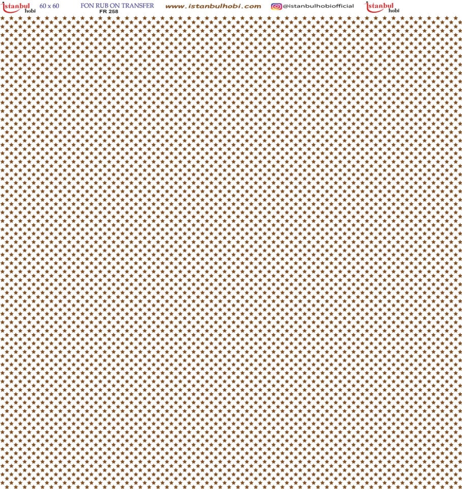 Fon Rub On Transfer 60x60cm FR258