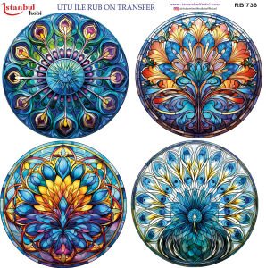 Ütü İle Rub On Transfer 30x30cm RB736