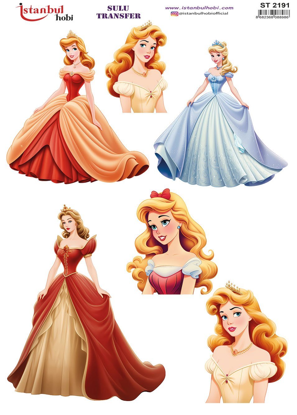 Sulu Transfer Kağıdı 25x35cm ST-2191