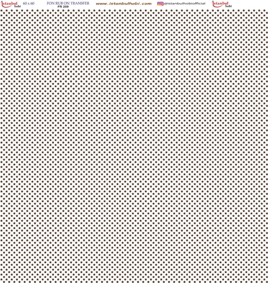 Fon Rub On Transfer 60x60cm FR259