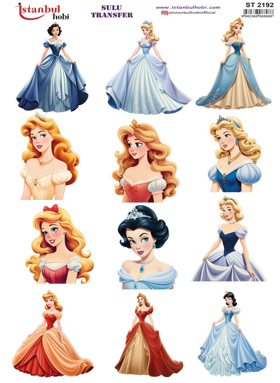 Sulu Transfer Kağıdı 25x35cm ST-2192