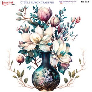 Ütü İle Rub On Transfer 30x30cm RB738