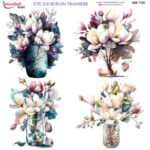 Ütü İle Rub On Transfer 30x30cm RB739