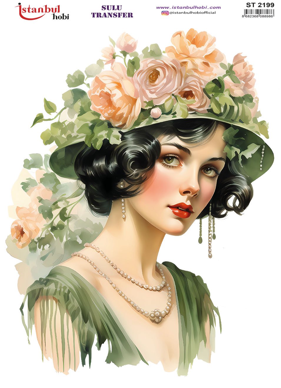 Sulu Transfer Kağıdı 25x35cm ST-2199