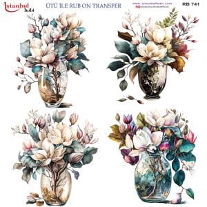 Ütü İle Rub On Transfer 30x30cm RB741