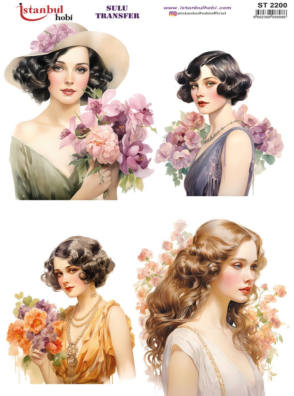 Sulu Transfer Kağıdı 25x35cm ST-2200