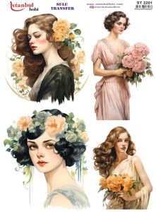 Sulu Transfer Kağıdı 25x35cm ST-2201