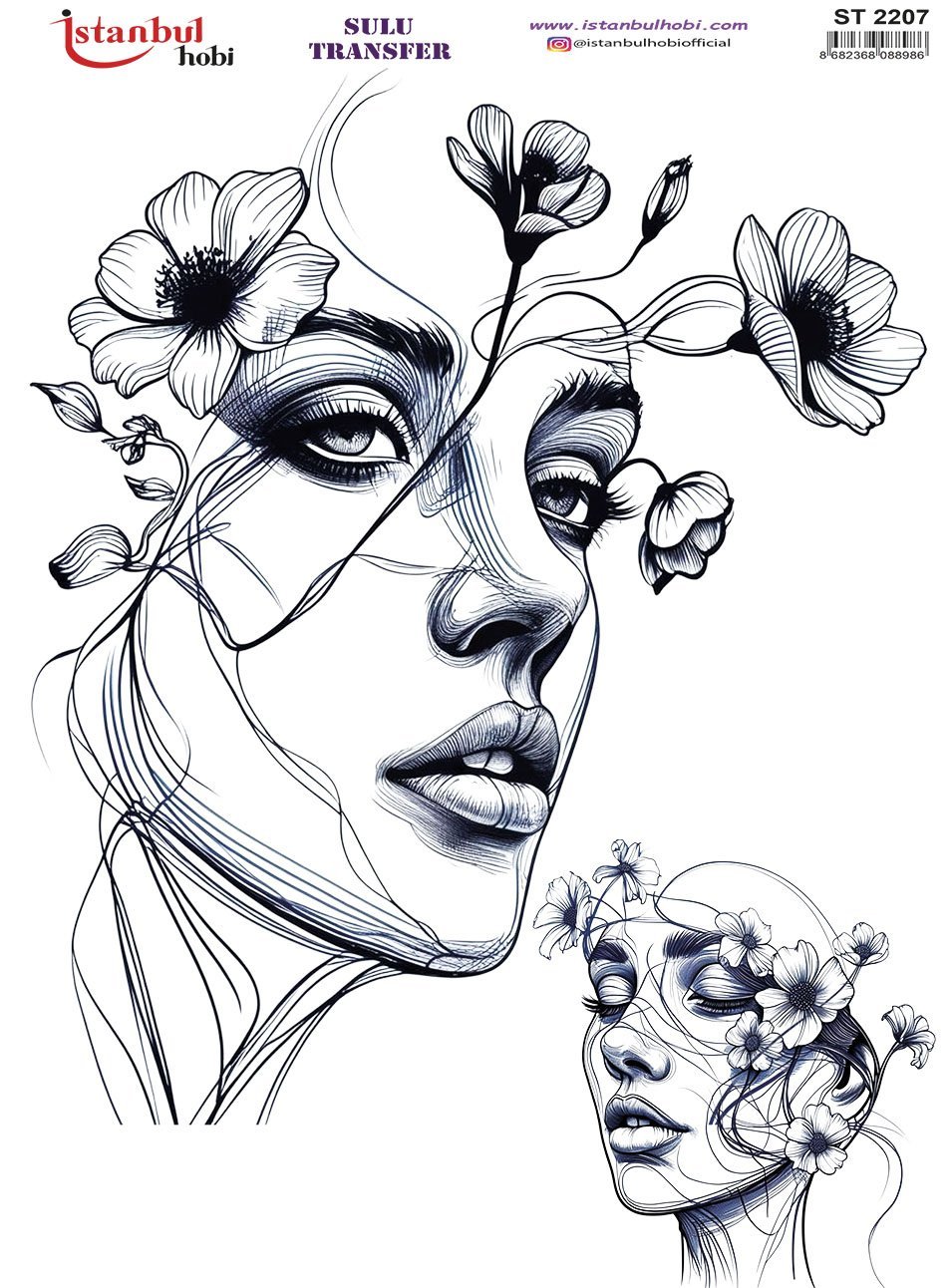 Sulu Transfer Kağıdı 25x35cm ST-2207