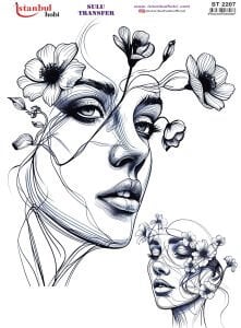 Sulu Transfer Kağıdı 25x35cm ST-2207