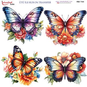 Ütü İle Rub On Transfer 30x30cm RB744