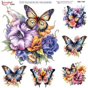 Ütü İle Rub On Transfer 30x30cm RB745
