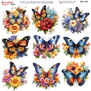 Ütü İle Rub On Transfer 30x30cm RB746