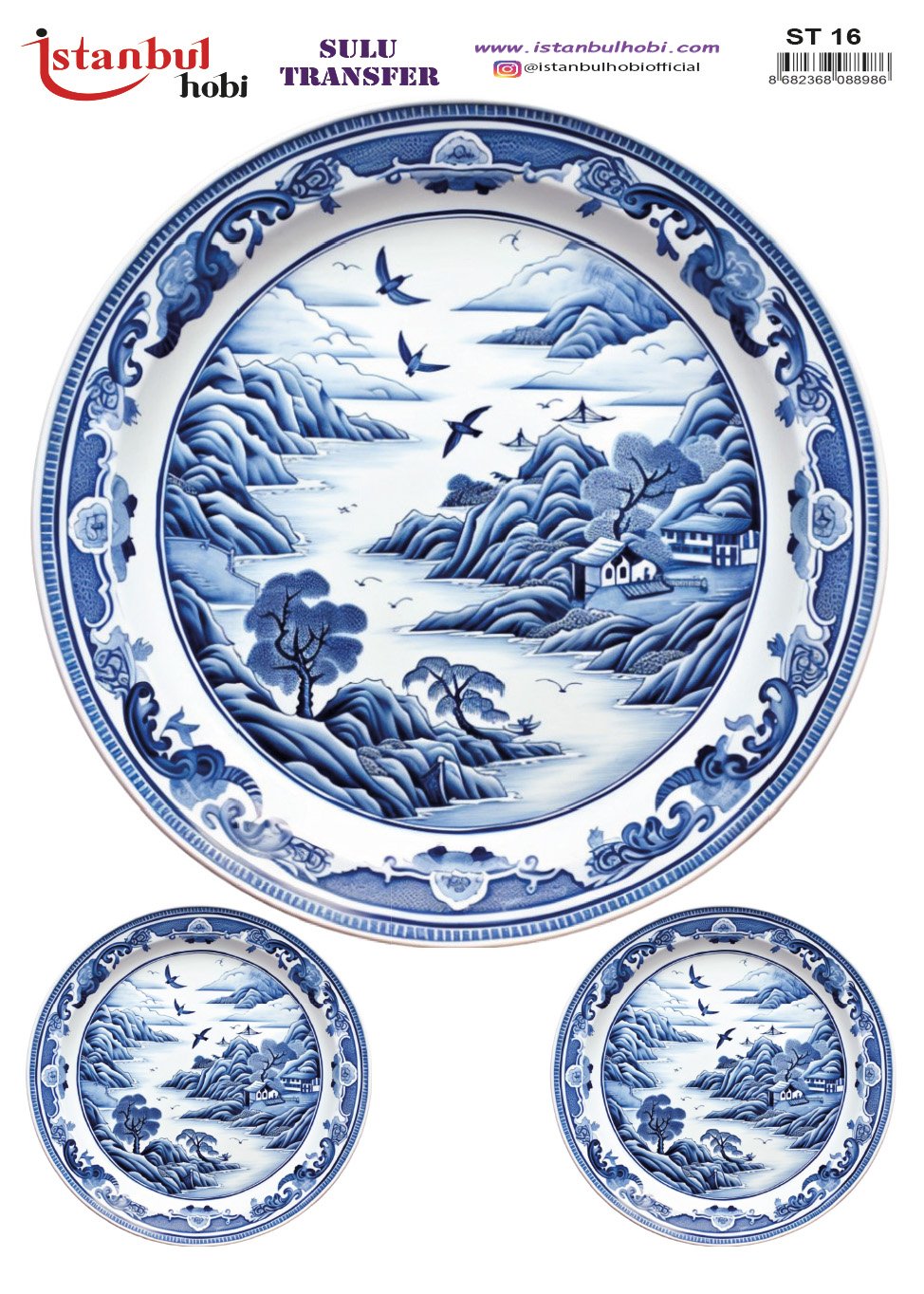 Sulu Transfer Kağıdı 25x35cm ST-016
