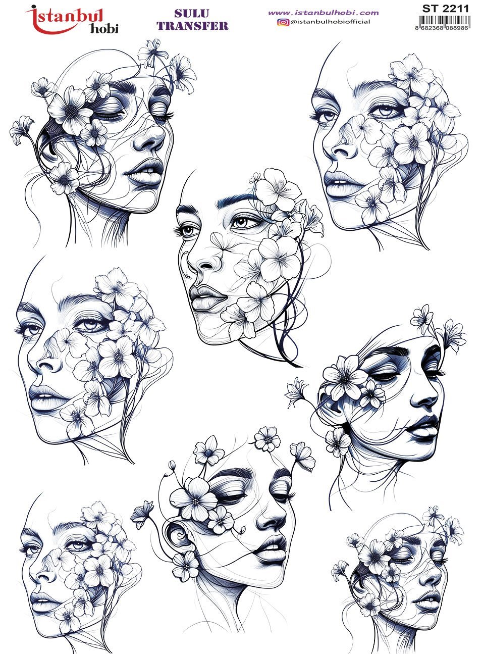 Sulu Transfer Kağıdı 25x35cm ST-2211