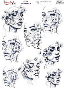 Sulu Transfer Kağıdı 25x35cm ST-2211