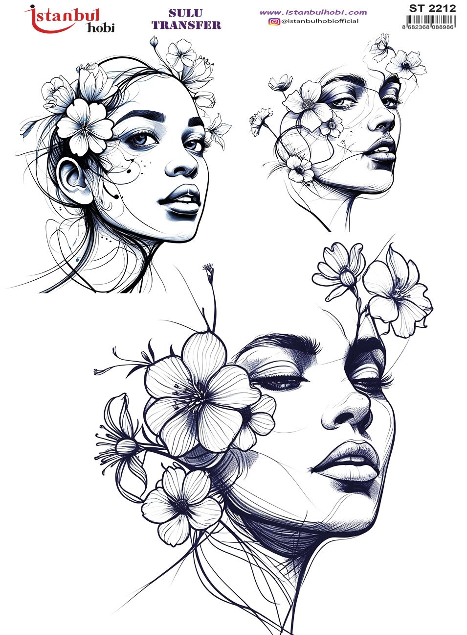 Sulu Transfer Kağıdı 25x35cm ST-2212