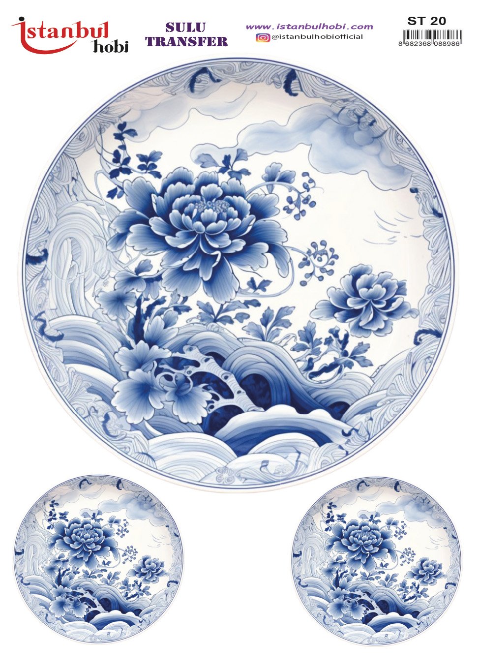 Sulu Transfer Kağıdı 25x35cm ST-020