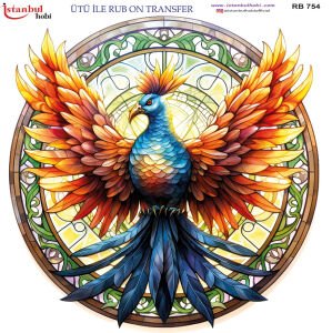 Ütü İle Rub On Transfer 30x30cm RB754