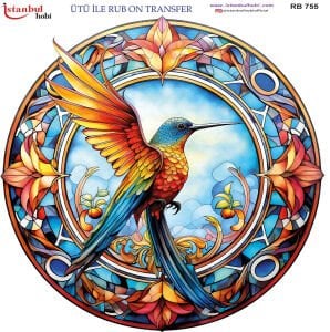 Ütü İle Rub On Transfer 30x30cm RB755
