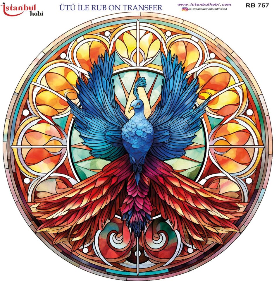 Ütü İle Rub On Transfer 30x30cm RB757
