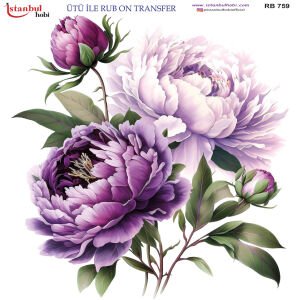 Ütü İle Rub On Transfer 30x30cm RB759