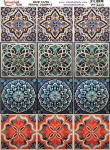 Pirinç Dekopaj Kağıdı 30x42cm PT-3425