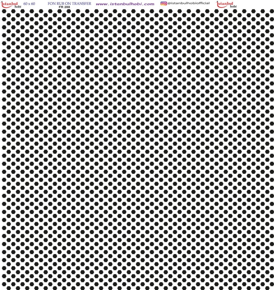 Fon Rub On Transfer 60x60cm FR288
