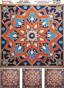 Pirinç Dekopaj Kağıdı 30x42cm PT-3432