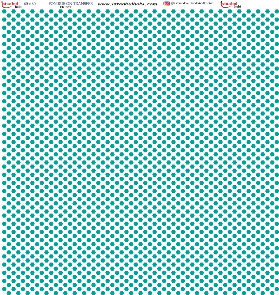Fon Rub On Transfer 60x60cm FR302